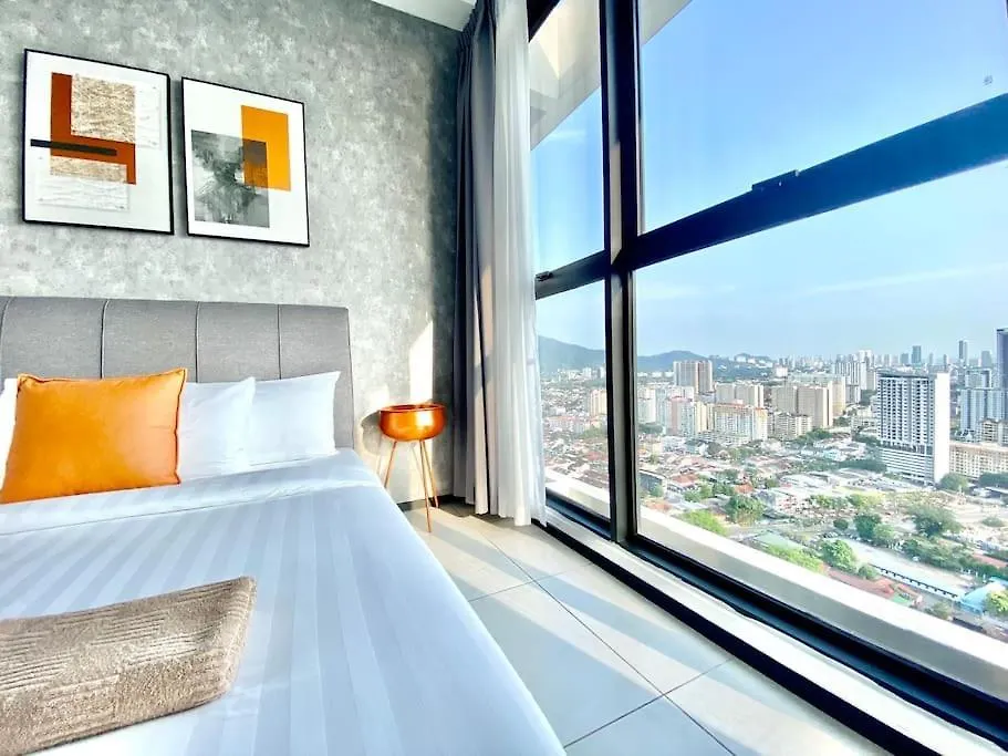 Apartment Urban Suites - 3Min Drive To Georgetown 18Min From Airport Modern Simplicity 3Br 2 Bathrooms Suites Jelutong