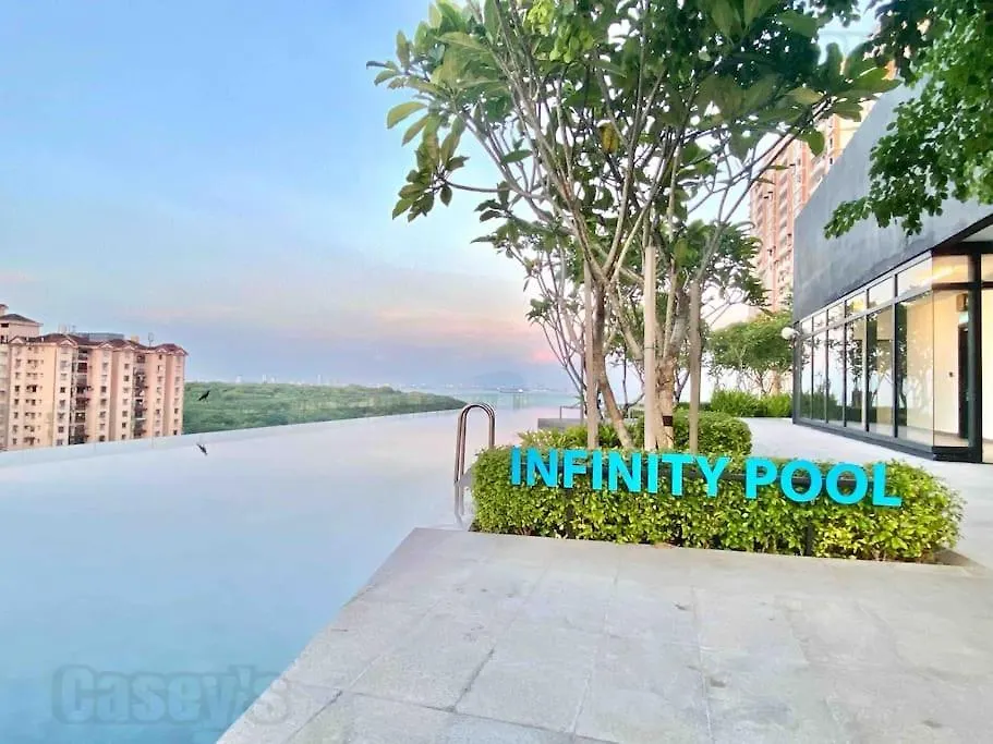 Urban Suites - 3Min Drive To Georgetown 18Min From Airport Modern Simplicity 3Br 2 Bathrooms Suites Jelutong Apartment
