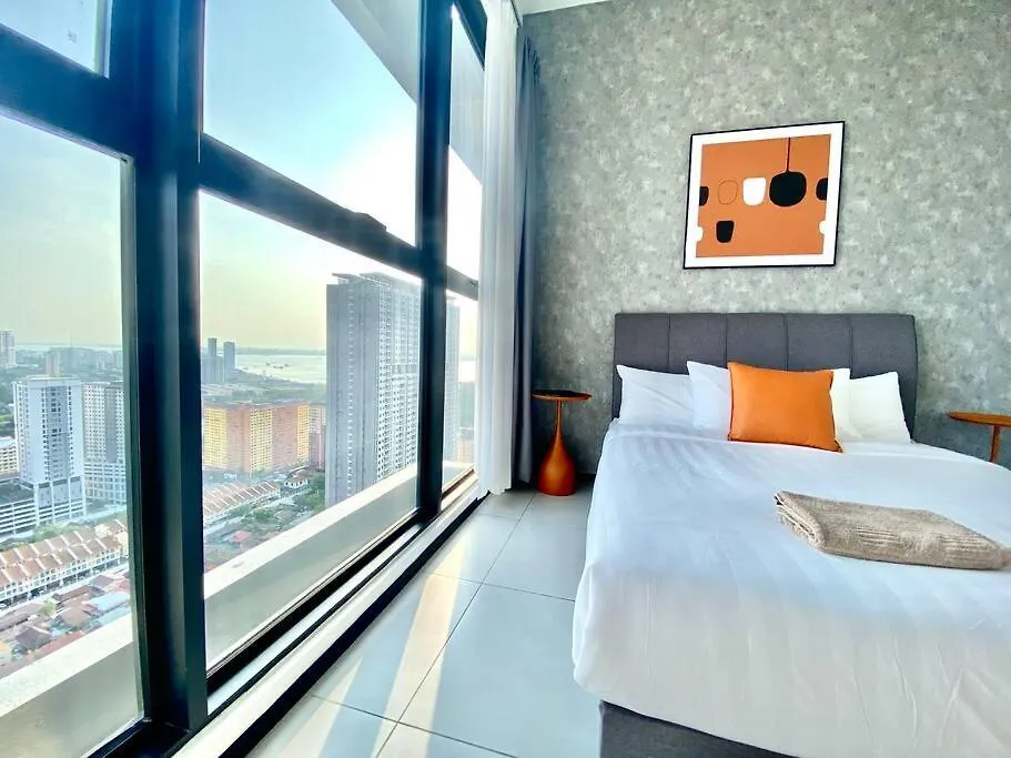 Urban Suites - 3Min Drive To Georgetown 18Min From Airport Modern Simplicity 3Br 2 Bathrooms Suites Jelutong Malaysia