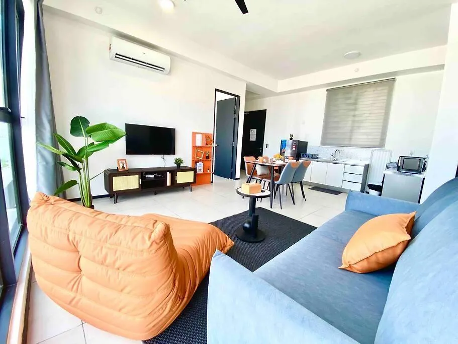 Apartment Urban Suites - 3Min Drive To Georgetown 18Min From Airport Modern Simplicity 3Br 2 Bathrooms Suites Jelutong