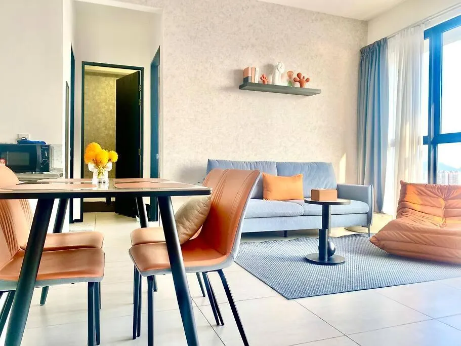 Urban Suites - 3Min Drive To Georgetown 18Min From Airport Modern Simplicity 3Br 2 Bathrooms Suites Jelutong