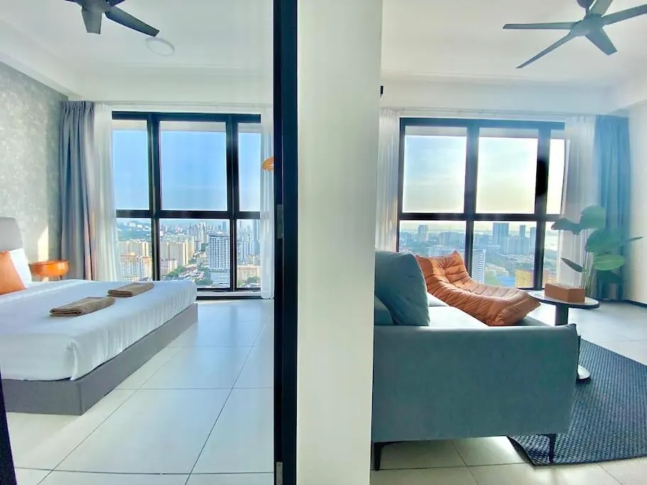 Urban Suites - 3Min Drive To Georgetown 18Min From Airport Modern Simplicity 3Br 2 Bathrooms Suites Jelutong