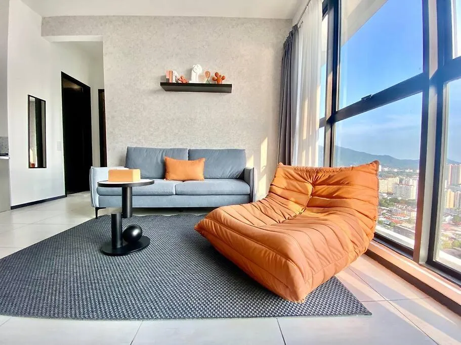Daire Urban Suites - 3Min Drive To Georgetown 18Min From Airport Modern Simplicity 3Br 2 Bathrooms Suites Jelutong